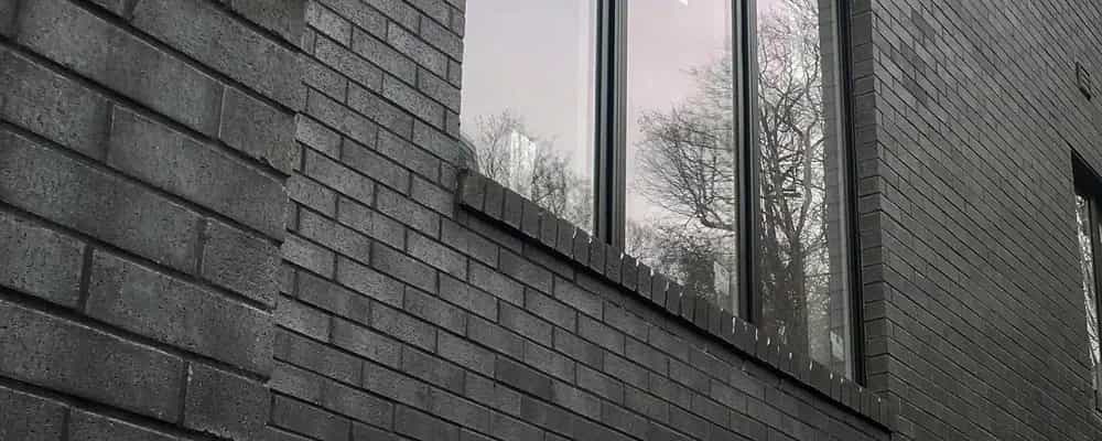 آجر نما مشکی آذرخش در اندازه های مختلف